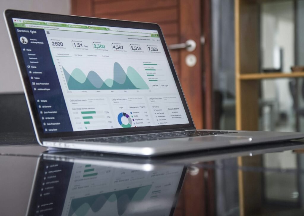 SEO and Google Ads analytics dashboard